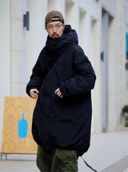 Piumino impermeabile optoelettronico con colla a stampa completa extra lunga Nanamica LongDown