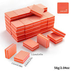 50pcs Lot Two-sided Mini Nail File Blocks Colorful Sponge Nail Buffer Block Nail Polishing Manicure Tools 100/180 Grit Wholesale 2026