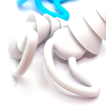 Tappi per Orecchie da Nuoto in Silicone, Protezioni Auricolari Impermeabili a 3 Strati, Tappi Morbidi Antirumore per Adulti