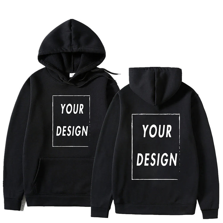 Your Own Design Brand Logo/Picture Personalized Custom Anywhere Men Women DIY Hoodies Sweatshirt Casual Hoody Fashion New