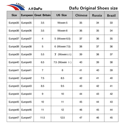 Dafu Original 1920 nero bianco KungFu scarpe versione migliorata Sneakers uomo donna scarpe Parkour Shoes