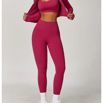 High Waist Yoga Leggings Women Push Up Sport Leggings Fitness Running Hip Lift Yoga Pants Highly Elastic Gym Workout Leggings PlatiNum