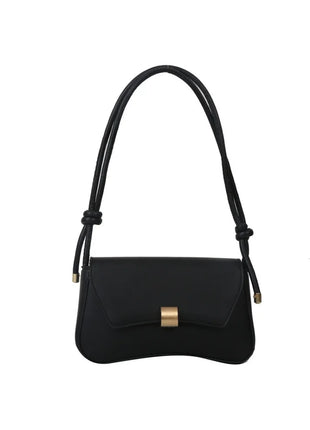 Borsa a Spalla da Donna dal Design Semplice, Resistente in Pelle PU, Borsa Tote per il Pendolarismo, Borsetta Portatile per Uso Quotidiano