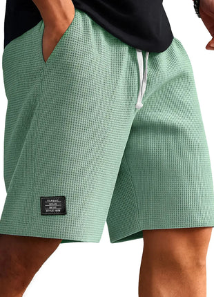 Pantaloncini Casual Jacquard da Uomo, Stile Harajuku, Tinta Unita, Pantaloni Corti alla Moda, Abbigliamento Retrò da Uomo, Streetwear Nuovo platinumshop