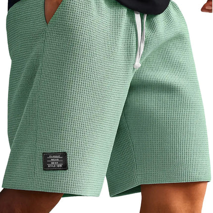 Pantaloncini Casual Jacquard da Uomo, Stile Harajuku, Tinta Unita, Pantaloni Corti alla Moda, Abbigliamento Retrò da Uomo, Streetwear Nuovo platinumshop