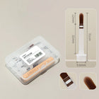 20pcs Disposable Nail Polish Brushes with Wood Handle Gel Polish Replacement Brush with Box Set for Dip Base Coat Salon Tools