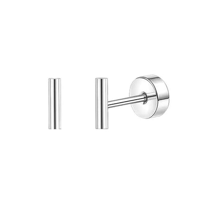 2 pz/set In Acciaio Inox Cuore Luna Earbone Della Vite Della Vite Della Sfera Orecchini con perno per Le Donne di Modo Dell'orecchio Trago Cartilagine Body Piercing platinumshop