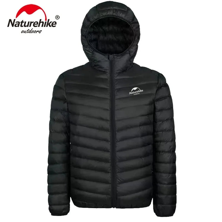 Naturehike Autumn Winter New Jacket Upgrade Ultra Dry Duck's Down Jacket Man Outdoor Camping Coat Ultralight Hiking Jackets