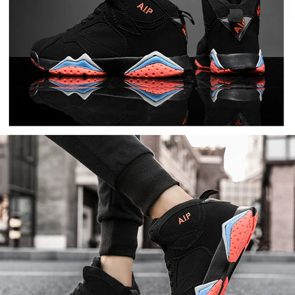 Men Basketball Shoes Fashion Non-slip Mens Casual Sneakers Man Sports High Quality Outdoor Jogging Shoes Boys Athletic Wear Traf