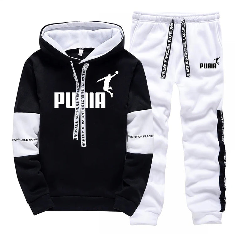 Men's Set/Hoodie/Pants 2026 Autumn Winter Daily Casual Sports Hooded Sweatshirt Sweatpants Home Outdoor Comfort Warm Sportswear