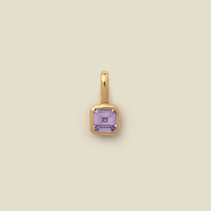 Stainless Steel Pendant DIY Birthstone Necklace for Woman Gold Color Designer Pendant Necklaces Bir PlatiNum
