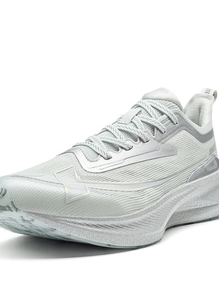 Xtep 2000KM 2.0 Running Shoes Women  Summer Shock Absorption Professional TPU Sneakers 876218110044 (suggest half size down) PlatiNum