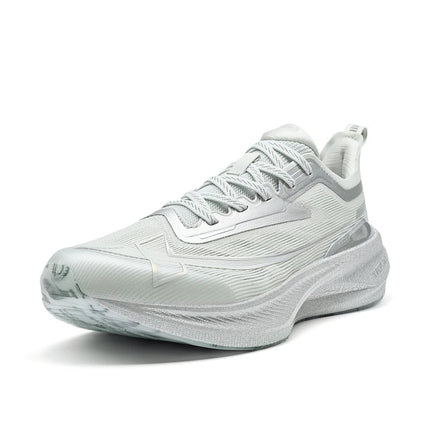 Xtep 2000KM 2.0 Running Shoes Women  Summer Shock Absorption Professional TPU Sneakers 876218110044 (suggest half size down) PlatiNum