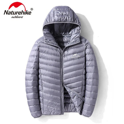 Naturehike Autumn Winter New Jacket Upgrade Ultra Dry Duck's Down Jacket Man Outdoor Camping Coat Ultralight Hiking Jackets