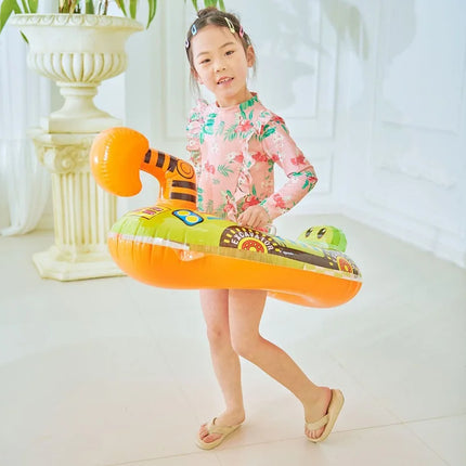Rooxin Flamingo Nuoto Cerchio Bambino Infantile Galleggiante Piscina Anello di Nuoto Con Parasole Sedile Galleggiante Estate Spiaggia Piscina Festa Giocattoli