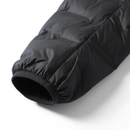EUMERGX Men's Down Jacket Winter Warm Duck Down Lightweight Padding Jackets Camping Climbing Trekking Graphene Lining Coat