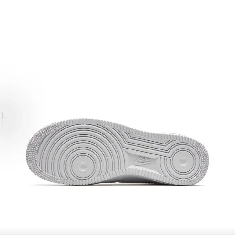 NIKE Air Force 1 Supreme Collaboration AF1 White Unisex Low-Top Casual Skate Shoes CU9225-100