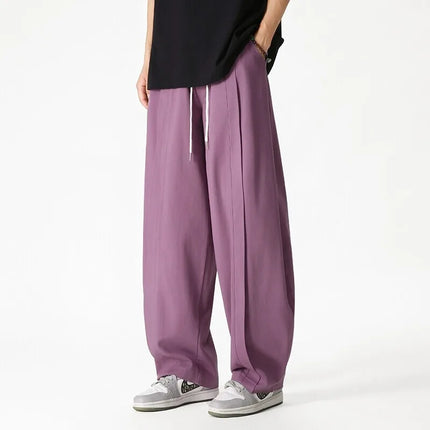 2025 vendite calde pantaloni a gamba larga pantaloni casual da uomo stili giapponesi pantaloni Harun da uomo streetwear moda hip hop pantaloni lanterna allentati