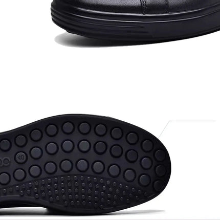 High-end Genuine Leather Men Shoes Soft trend Business Sneakers Men Fashion Sports Shoes For Men zapatillas hombre