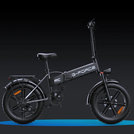 Bicicletta Elettrica Pieghevole G-FORCE RC per Adulti, Motore 750W, Batteria 48V 20AH, Pneumatici Fat da 20 Pollici, Bici Elettrica Urbana