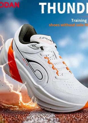QIAODAN TG1.0 Women's 2026 Marathon Platform Racing Shock Running Shoes Long-distance Soft Rebound Sneakers QDB022253285 PlatiNum
