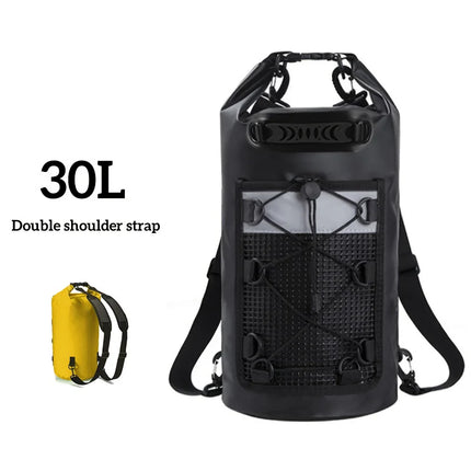 PVC Swimming Backpack Dry Bag for Women Men 10L 20L Waterproof Shoulder Kayak Trekking Drifting Rafting Surfing Boat Bag