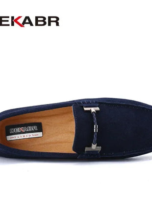 DEKABR Uomini Alla Moda Scarpe Casual di Grandi Dimensioni 38-47 di Marca Estate Mocassini Da Guida Traspirante All'ingrosso Uomo Calzature Morbide Scarpe Per Gli Uomini
