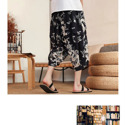 Pantaloncini da Spiaggia Estivi 2026 da Uomo, in Cotone Traspirante, Comodi, Casual, a Gamba Larga, Taglie Forti fino alla 8XL