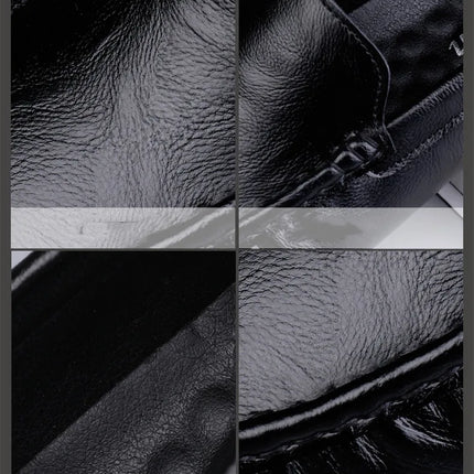 Scarpe casual da uomo in vera pelle Mocassini da uomo di marca di lusso Mocassini Slip traspiranti su scarpe da guida italiane Chaussure Homme