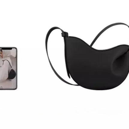 Borsa a tracolla da donna 2026 New French Pea - Design piccolo, in pelle, da portare sotto il braccio o a spalla singola