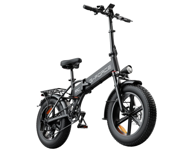 Bicicletta Elettrica Pieghevole G-FORCE RC per Adulti, Motore 750W, Batteria 48V 15AH, Pneumatici Fat da 20 Pollici, Bici Elettrica Urbana