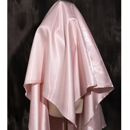Tessuto Satinato Liquido Lucido di Lusso Riflettente Effetto Galassia per Abiti da Sposa e Design di Abiti alla Moda