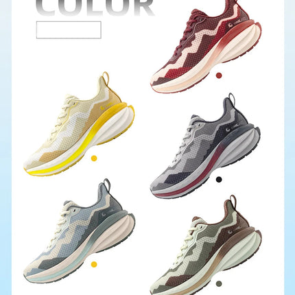 ONEMIX Scarpe da corsa per donna Estate Low-top Ammortizzazione antiscivolo Comode sneakers traspiranti Scarpe leggere elastiche morbide PlatiNum