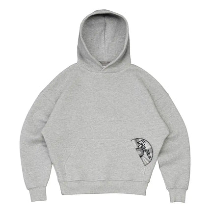 Street wear punk hip hop men suit Y2K new American gothic Harajuku embroidery design jumper oversized casual loose sports suit PlatiNum