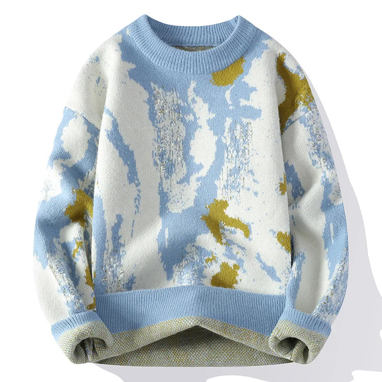 autumn and winter Men's Fashion casual Round Neck Warm sweater slim fit Sweaters Men sweater male Thicken Warm wool pullovers
