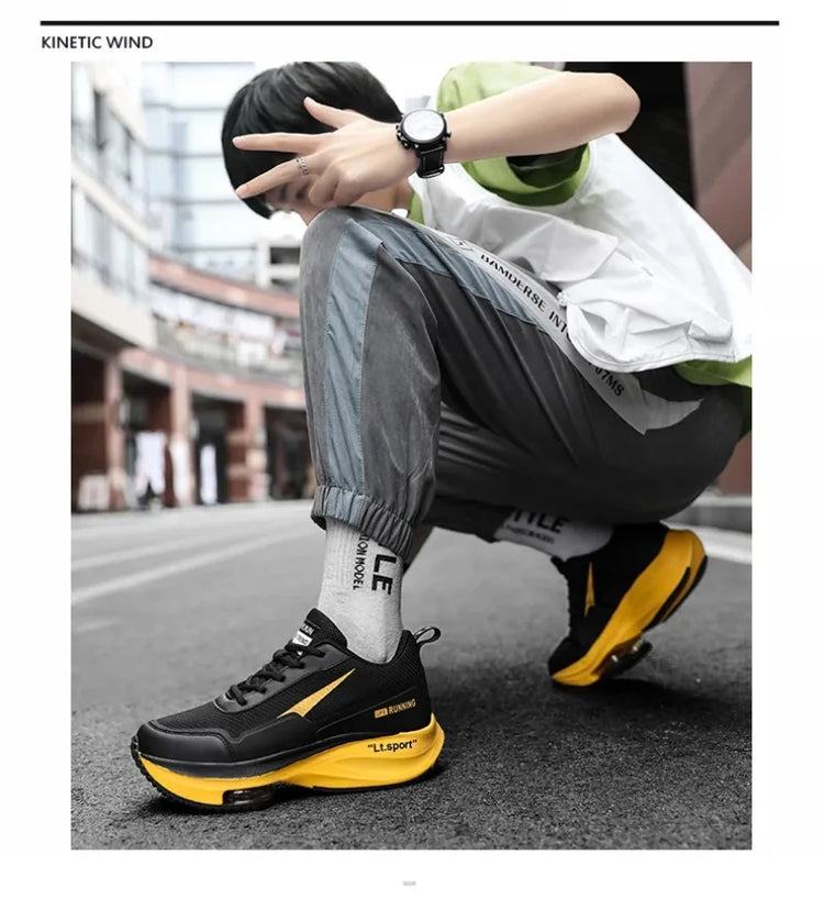 High Quality Men Shoes Sneakers Male Tenis Luxury Mens Casual Shoes Trainer Race Breathable Trend Loafers Running Shoes for Men