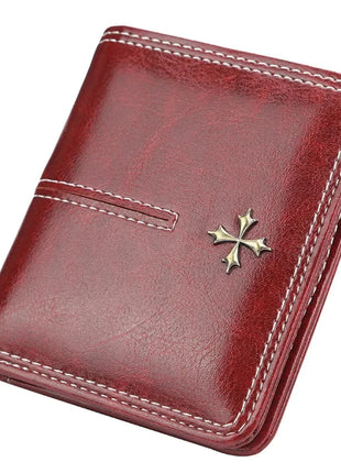 Zipper Mini Women Wallets New Fashion PU Leather Vertical Square Shape Quality Female Purse Card Holder Wallet Coin Purses PlatiNum