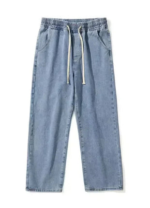 Jeans Men Wide Leg Cargo Pants Streetwear Baggy Men Korean Fashion Loose Straight Male Clothing Y2K Hip Hop Style Male Trousers PlatiNum