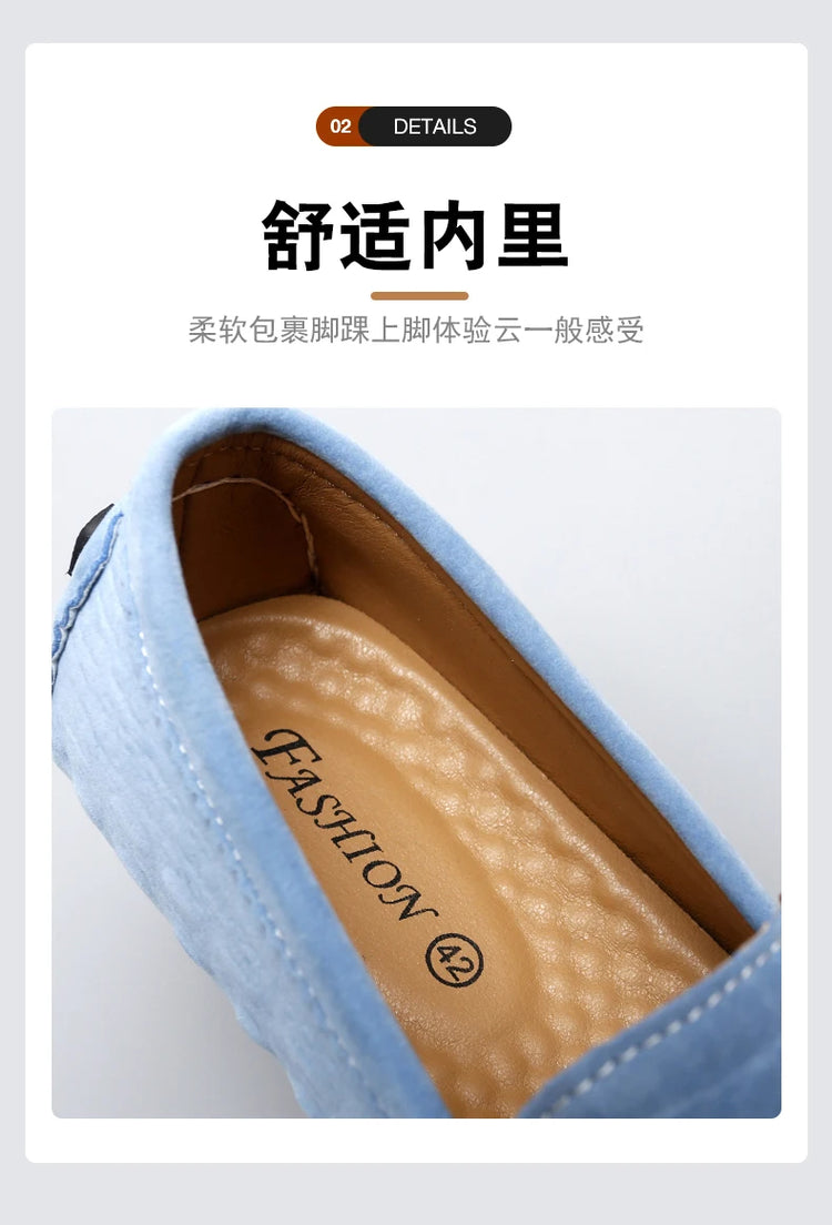 Scarpe Italiane Formali da Uomo, Mocassini in Pelle Fatti a Mano, Scarpe Casual da Guida, Slip-on di Lusso Comodi per Uomo