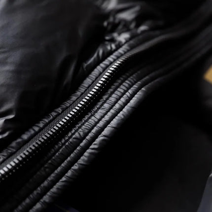 Winter Mens Down Coat Windproof Waterproof Outside Casual Outerwear Zip High Street Fashion Men Warm Hooded Windbreaker Jacket