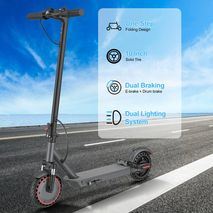 Nuovo Monopattino Elettrico AOVOPRO 500W TX01 / VP10 2026, Ruote da 8.5/10 Pollici, Batteria ad Alta Capacità 42V10.5Ah, 35 km/h, Autonomia 35 km, E-Scooter Smart per Pendolari con Ammortizzazione