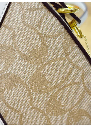 Borsa di lusso da donna 2026 Nuova borsa a tracolla diagonale a spalla singola stampata retrò in PU di alta qualità