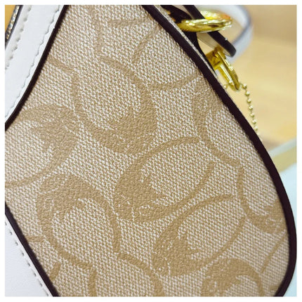 Borsa di lusso da donna 2026 Nuova borsa a tracolla diagonale a spalla singola stampata retrò in PU di alta qualità