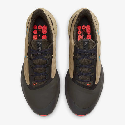Nike Black Khaki Color-Blocked Splatter Anti-Slip Durable Low-Top Outdoor Sports Shoes DM1106-200