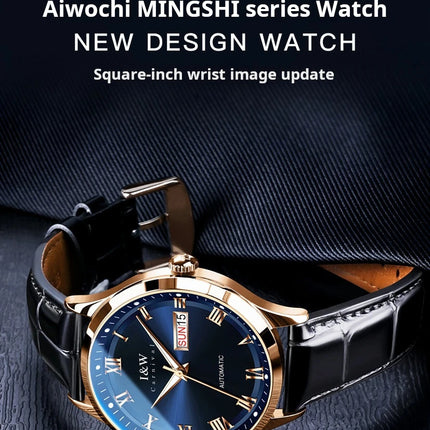 Carnival Brand High-end Series I&W Mechanical Watches Luxury Sapphire MIYOTA Movement Automatic Watches HD Luminous Reloj Hombre