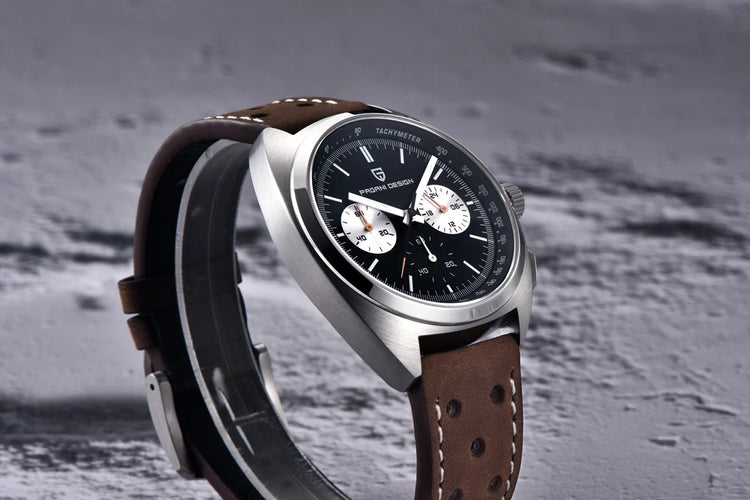 Orologio da Uomo PAGANI DESIGN con Quadrante Giallo, Cronografo al Quarzo, Movimento Giapponese VK63, Vetro Zaffiro, Impermeabile, Novità 2026