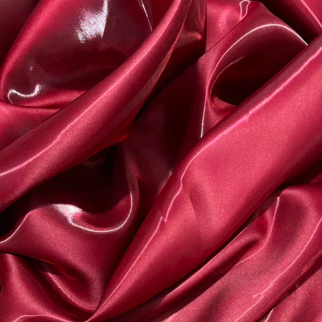 Tessuto Satinato Liquido Lucido di Lusso Riflettente Effetto Galassia per Abiti da Sposa e Design di Abiti alla Moda