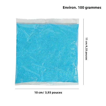 100g Bulk Packs Extra Fine Nail Glitter Powder for Nail Art Tips Designs, Body Art, Craft Shimmering Decoration 2026