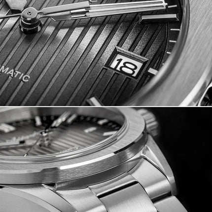 ADDIESDIVE Luxury Men's Automatic Watch Sapphire Glass Japan 8215 Mechanical Watch BGW9 Super Luminous Men Analog Watches AD2533