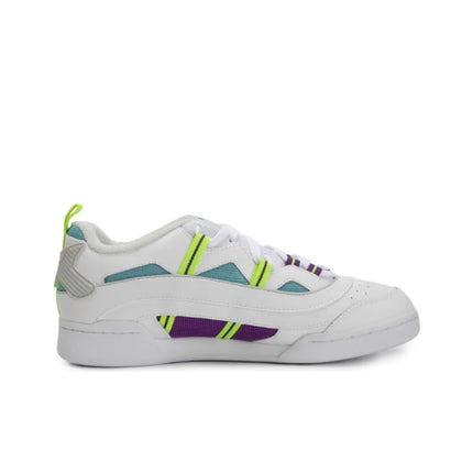 Reebok Workout Skateboard Shoes Unisex Low Top White/Green DV8984